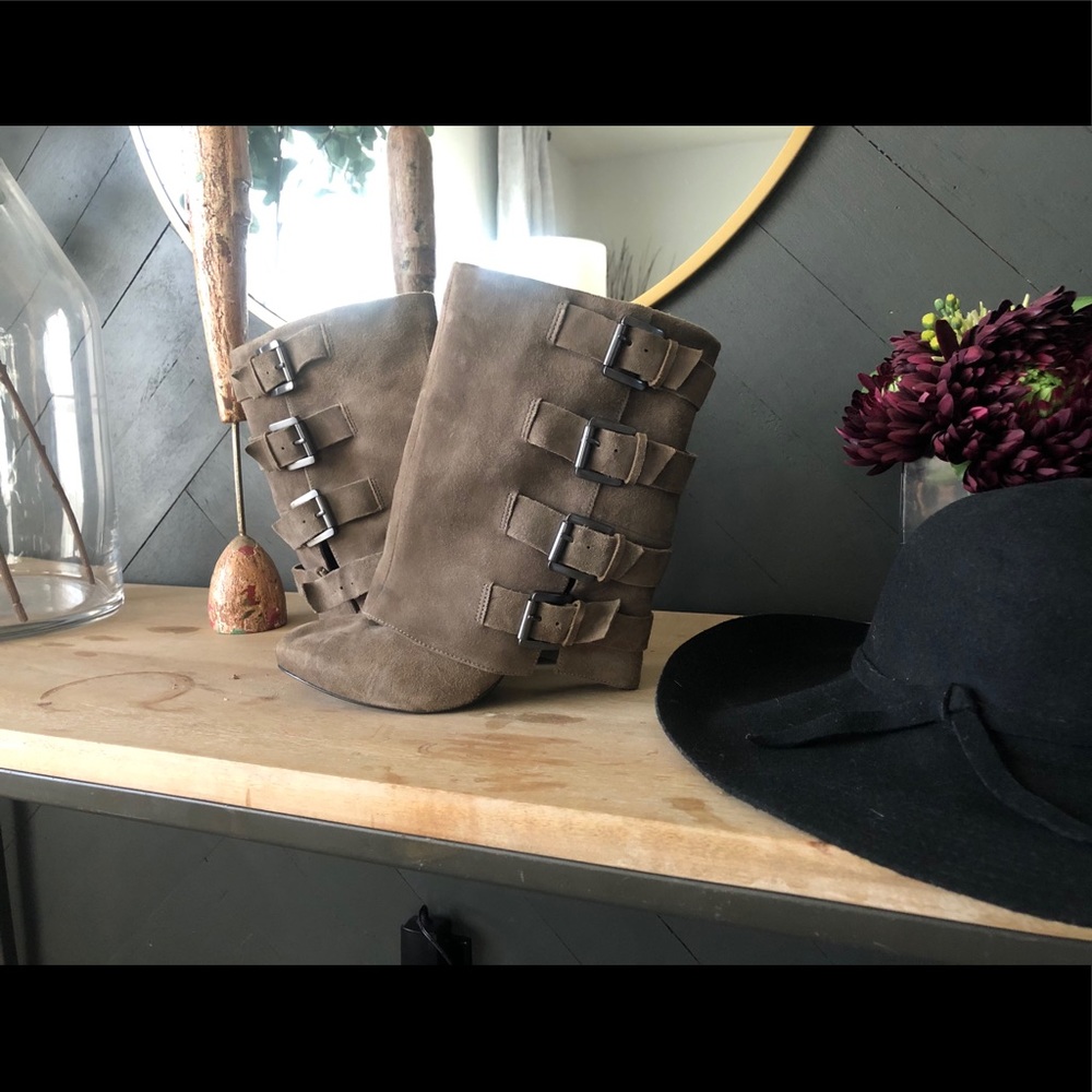 Marciano cuffed bootie